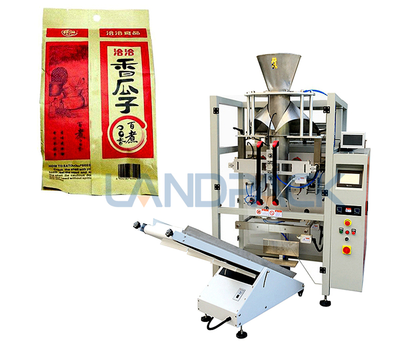 紙袋瓜子包裝機，背封紙袋瓜子顆粒包裝機